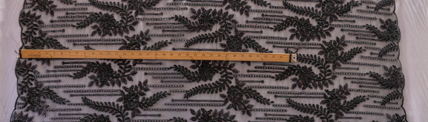 10 Colors, Embroidered Flower # Y-21-6-5