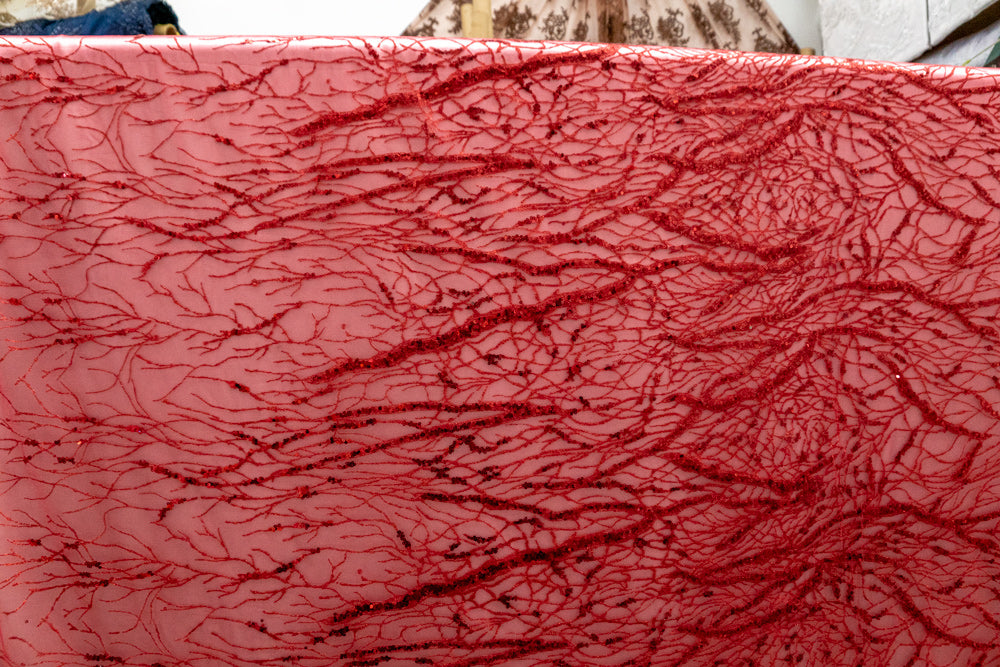 Glitter Fabric # MH377