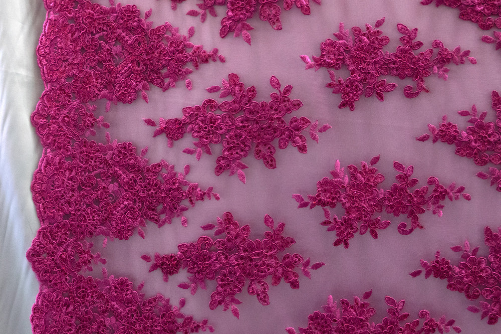 12 Colors, Embroidered Flower # UNI 2021-4