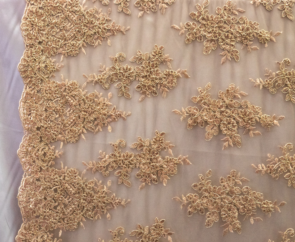 12 Colors, Embroidered Flower # UNI 2021-4