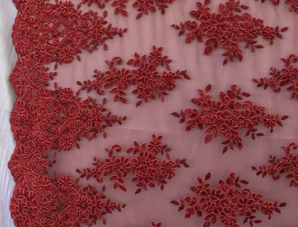 12 Colors, Embroidered Flower # UNI 2021-4