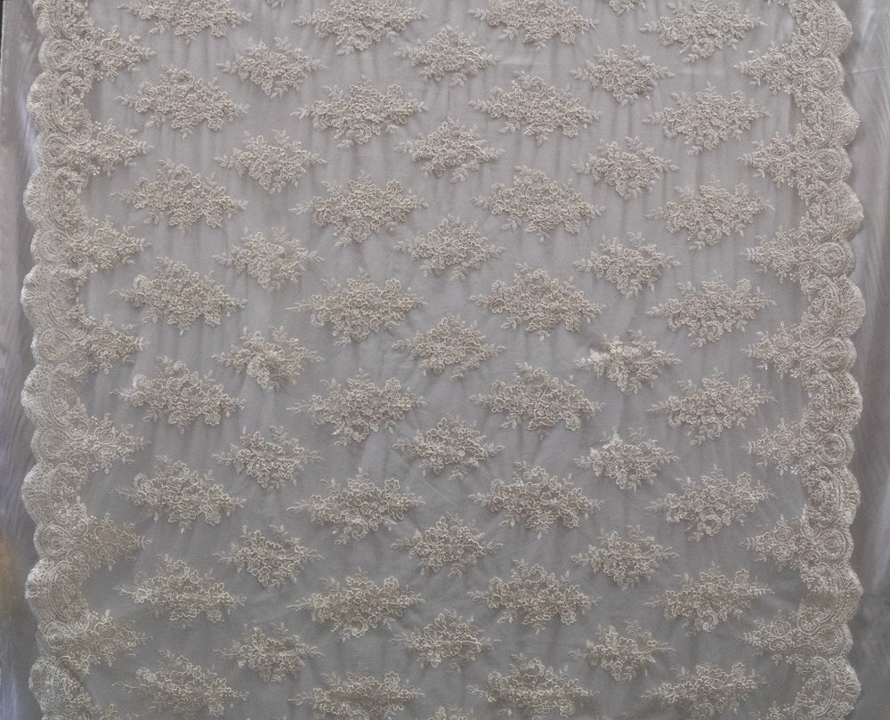 17 Colors, Embroidered Flower Lace # 92023