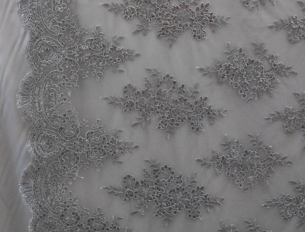 17 Colors, Embroidered Flower Lace # 92023