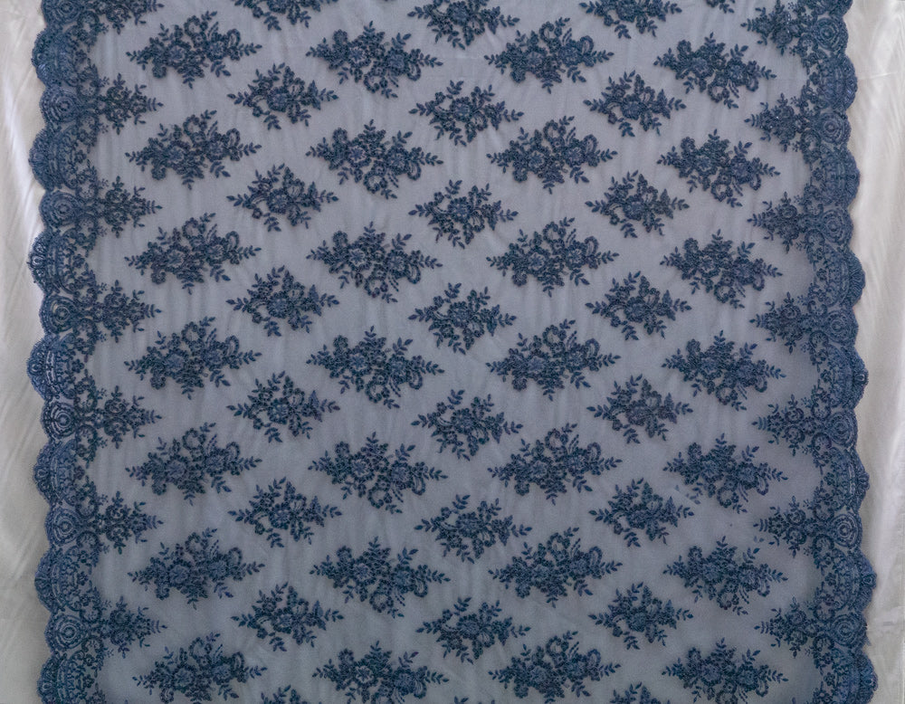 17 Colors, Embroidered Flower Lace # 92023