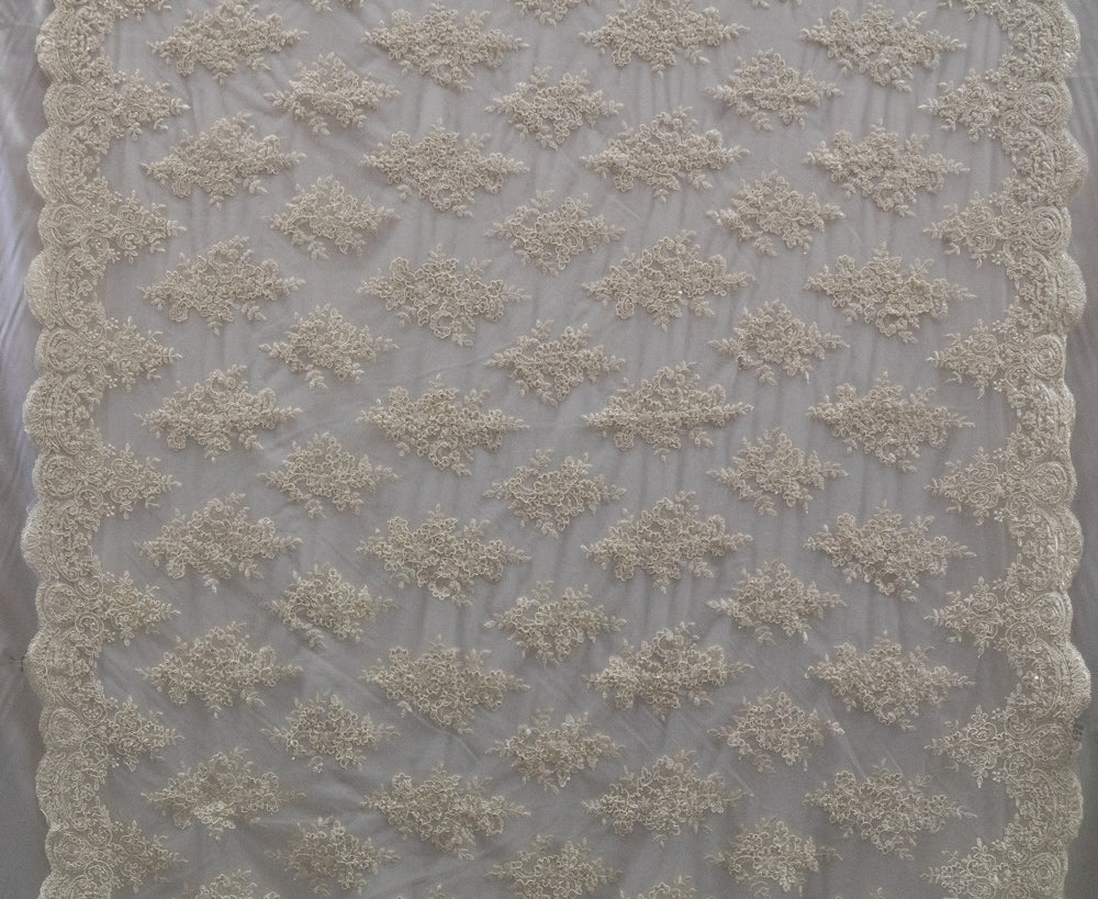17 Colors, Embroidered Flower Lace # 92023