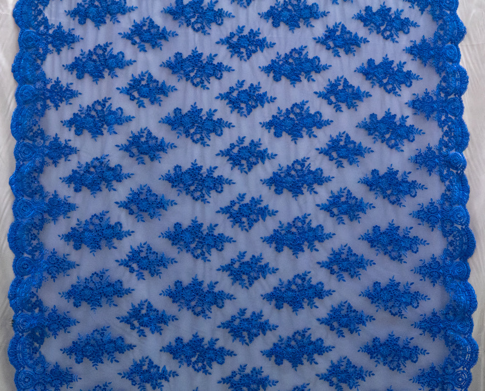 17 Colors, Embroidered Flower Lace # 92023