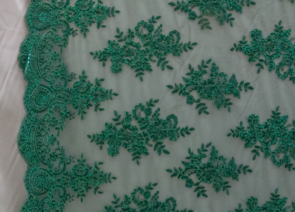 17 Colors, Embroidered Flower Lace # 92023