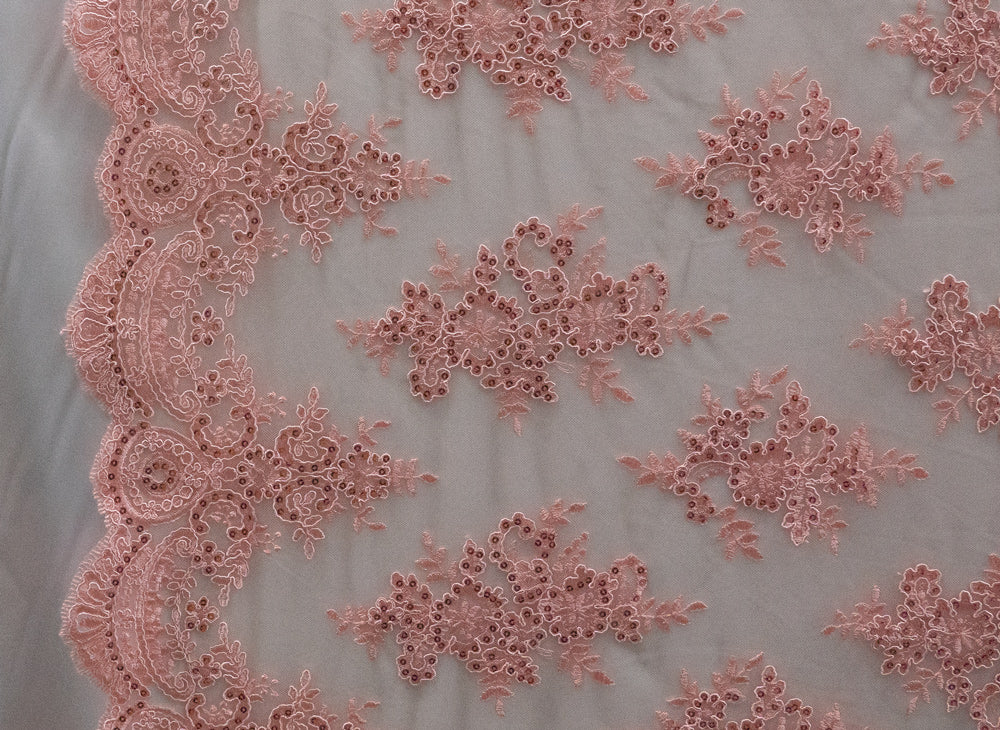 17 Colors, Embroidered Flower Lace # 92023