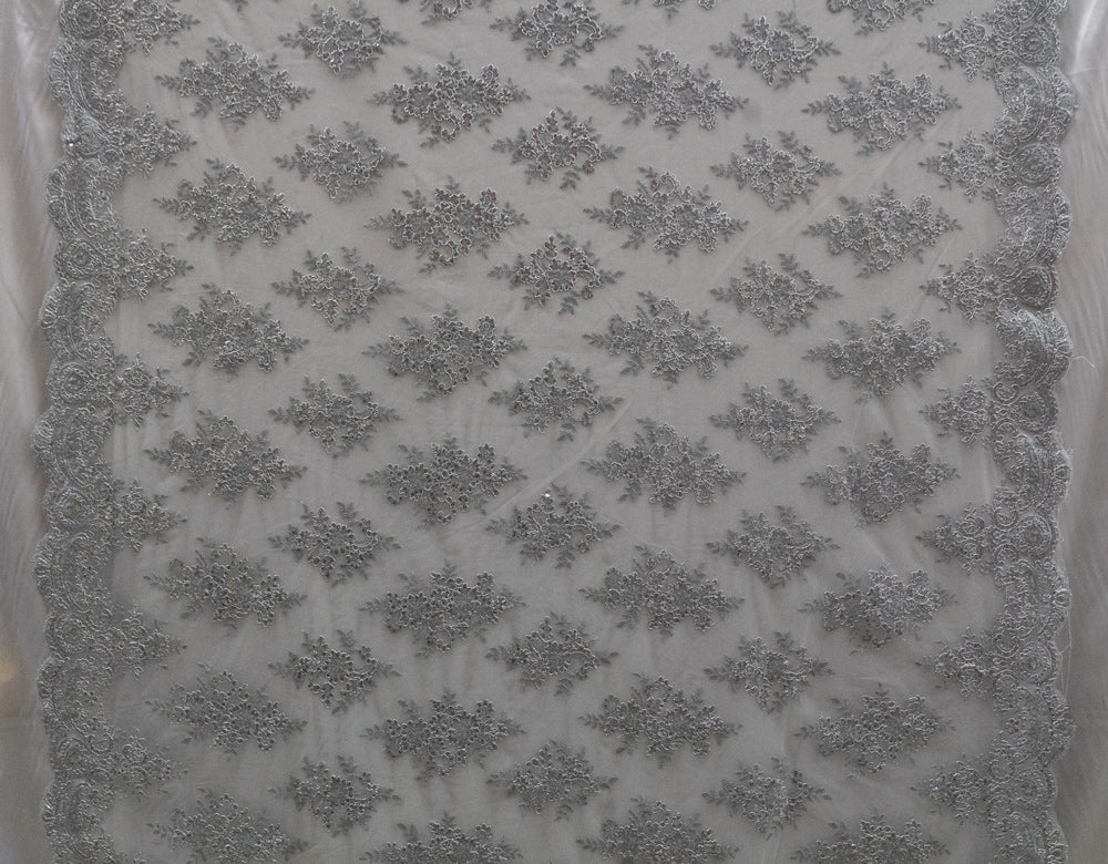 17 Colors, Embroidered Flower Lace # 92023