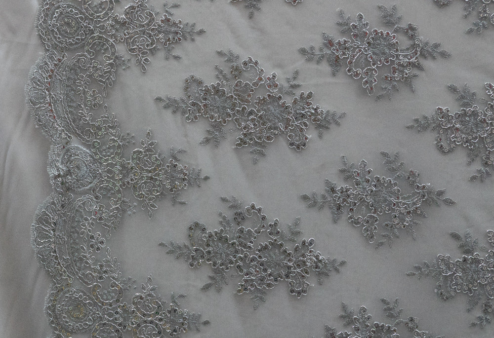 17 Colors, Embroidered Flower Lace # 92023