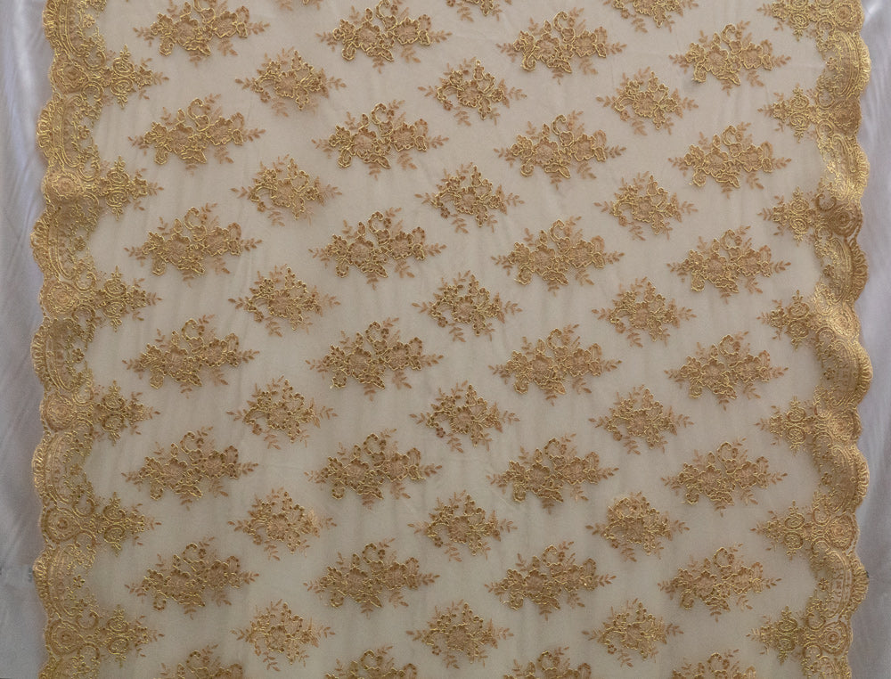 17 Colors, Embroidered Flower Lace # 92023