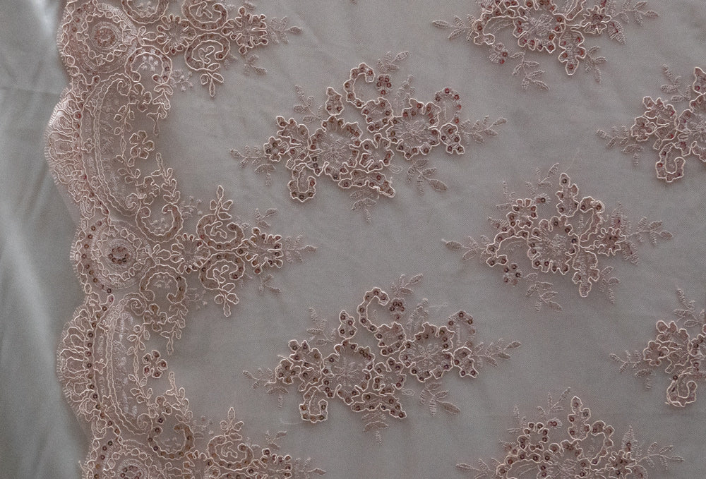 17 Colors, Embroidered Flower Lace # 92023