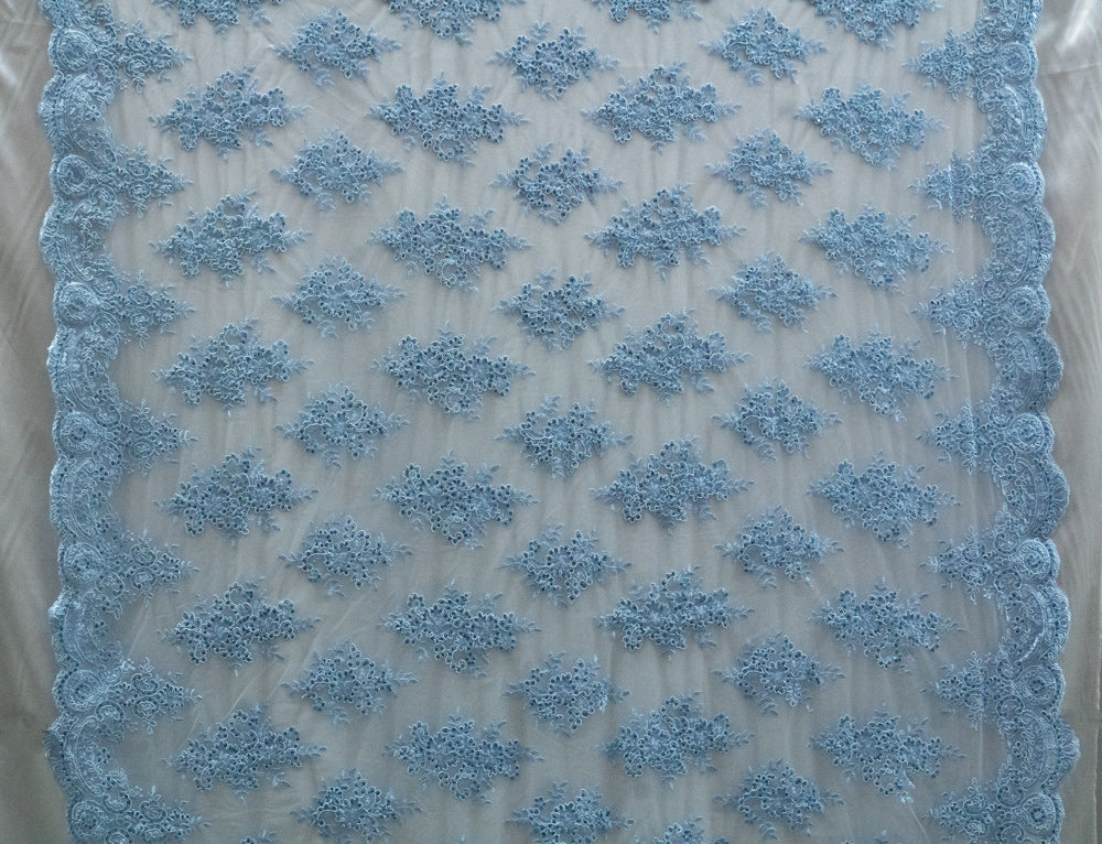 17 Colors, Embroidered Flower Lace # 92023