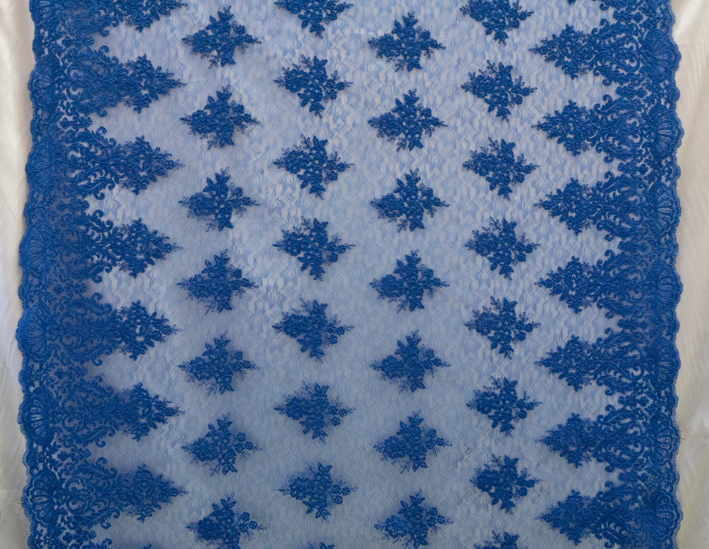 11 Colors, Embroidered Flower Lace # 92028