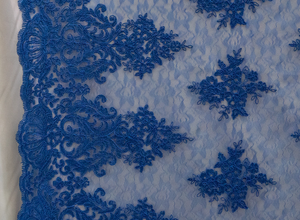 11 Colors, Embroidered Flower Lace # 92028