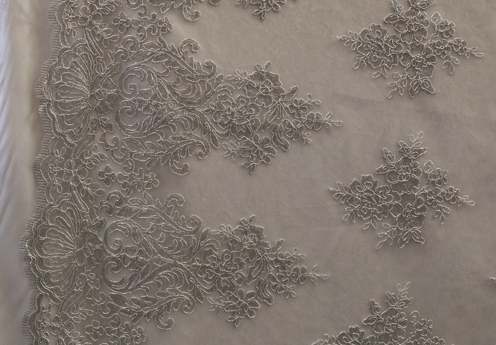11 Colors, Embroidered Flower Lace # 92028