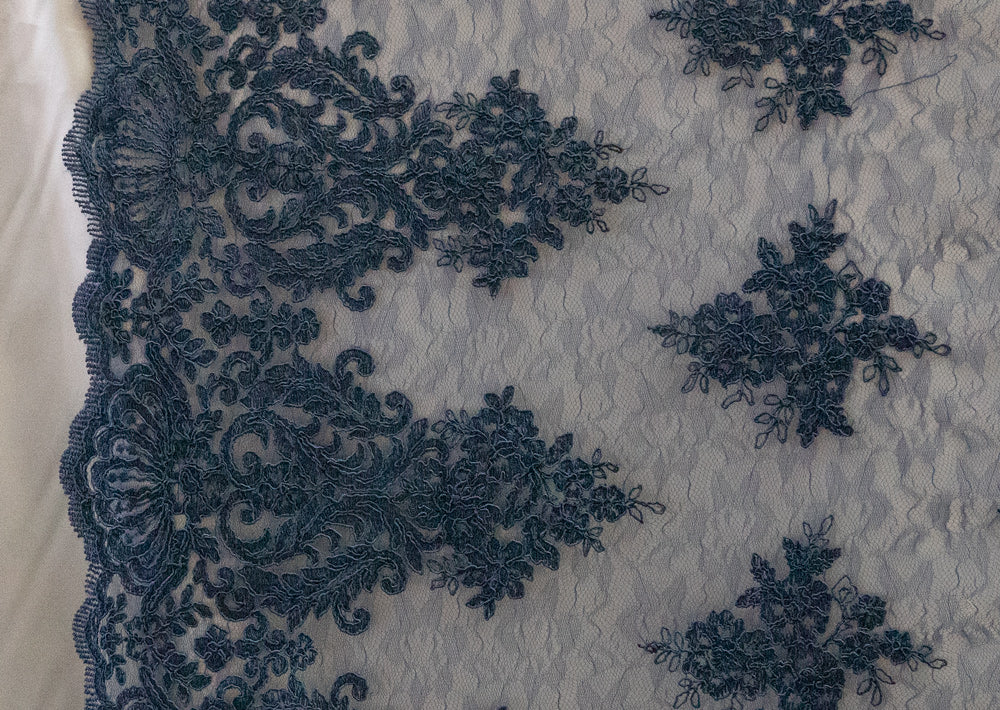 11 Colors, Embroidered Flower Lace # 92028