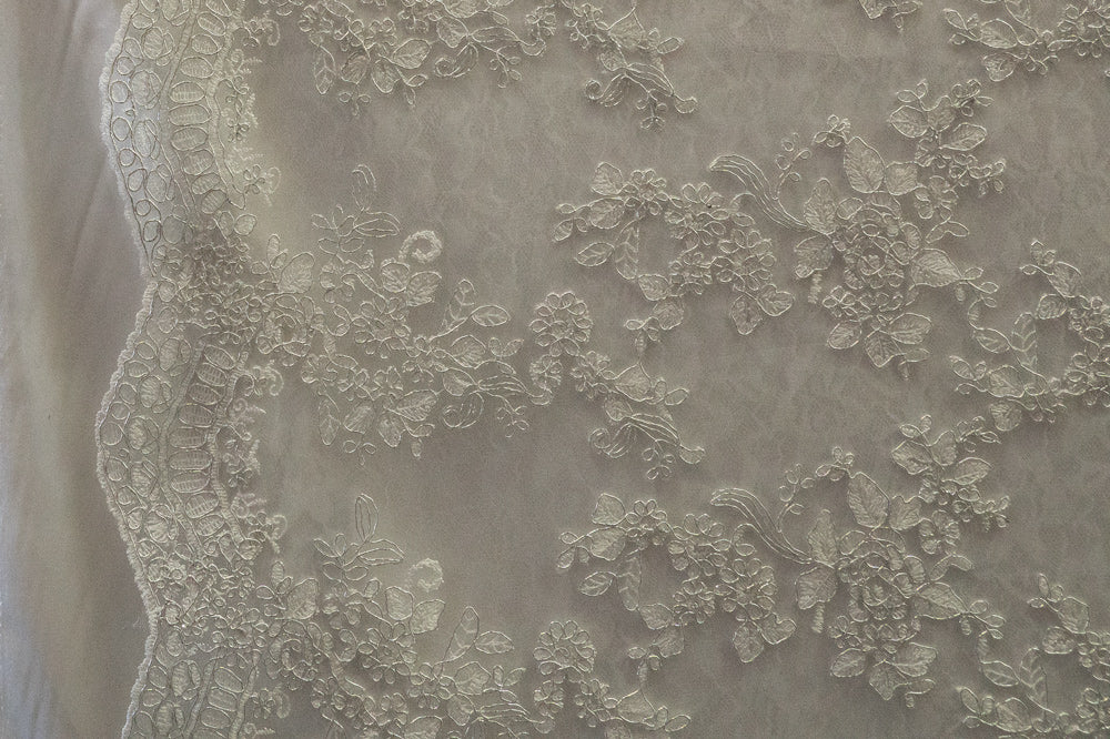 11 Colors, Embroidered Flower Lace # 92028