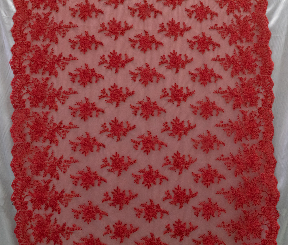 5 Colors, Embroidery Flowers Lace # MH 211