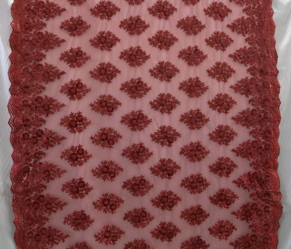 16 Colors, Embroidery Flowers # 17EMD102