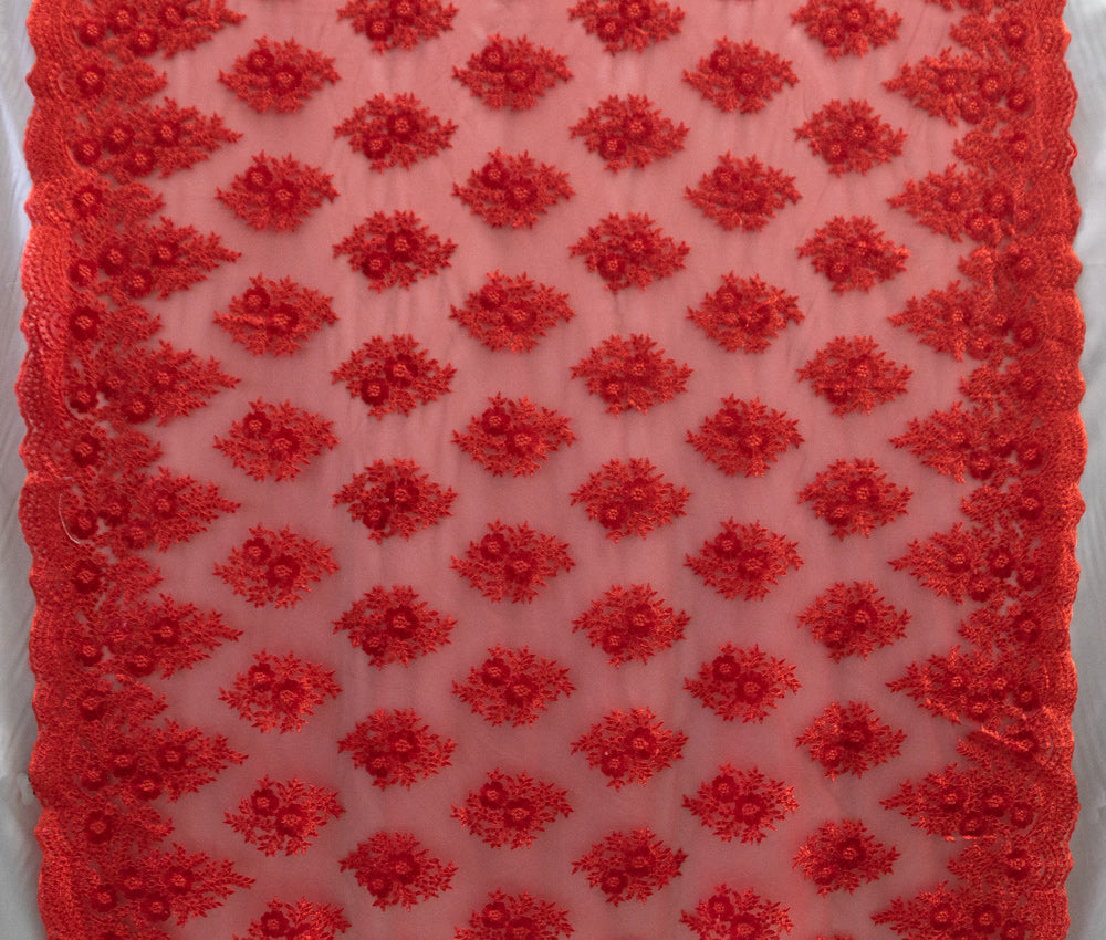 16 Colors, Embroidery Flowers # 17EMD102