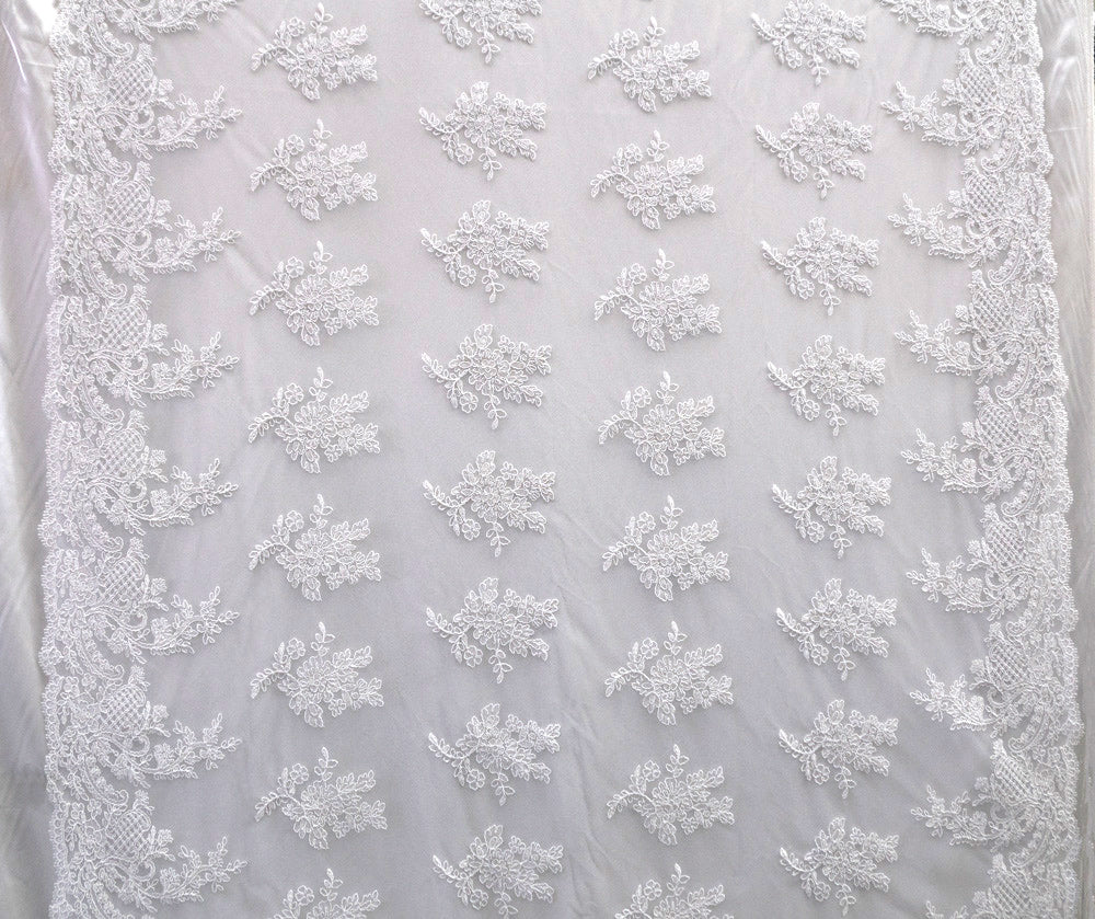 Embroidered Flower Lace # UNI 1027