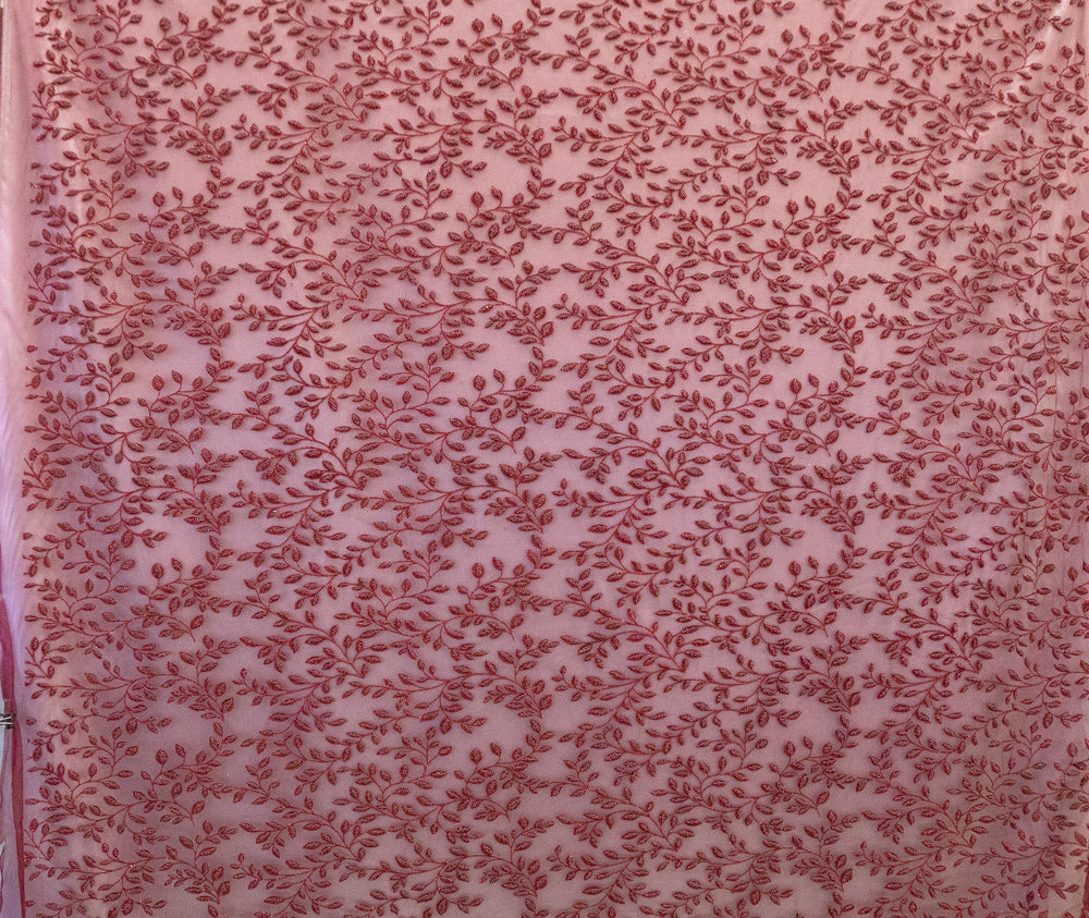 8 Colors, Embroidered Lace With Beads # MH 289