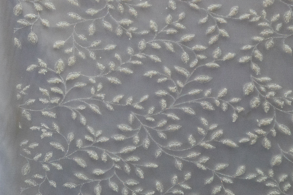 8 Colors, Embroidered Lace With Beads # MH 289