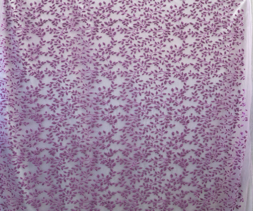 8 Colors, Embroidered Lace With Beads # MH 289