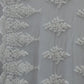 3 Colors, Heavy Hand Beaded Embroidered Flowers  UNAN 2201