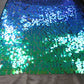 Holographic Square Sequins Mesh    # ZS0502
