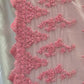 17 Colors, Embroidered Lace With Beads And Sequins  # HT 1027
