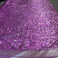 Fuchsia  Sequin Spider Mesh # 11EB056
