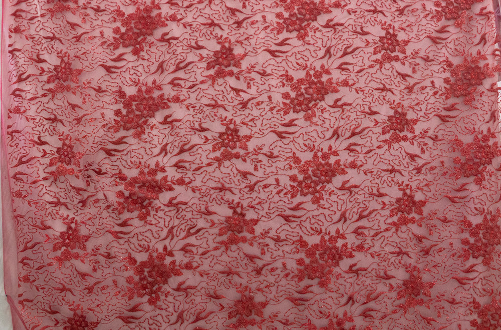 Shiny Glitter Fabric # MH356