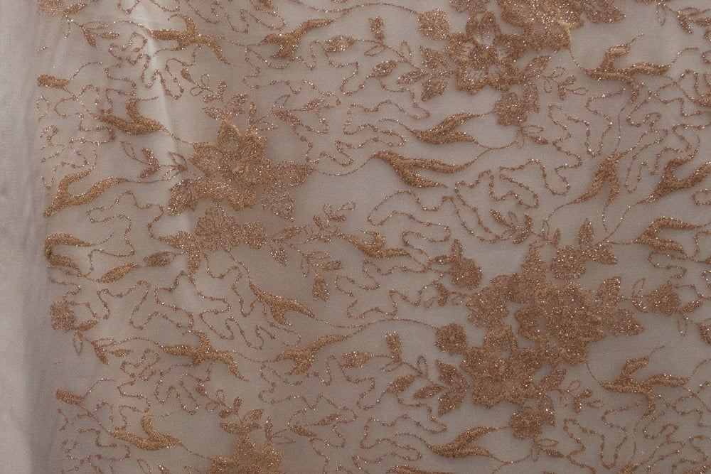 Shiny Glitter Fabric # MH356