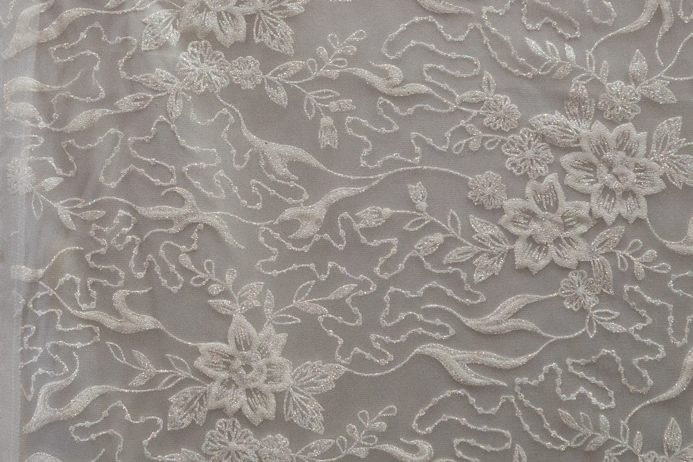 Shiny Glitter Fabric # MH356