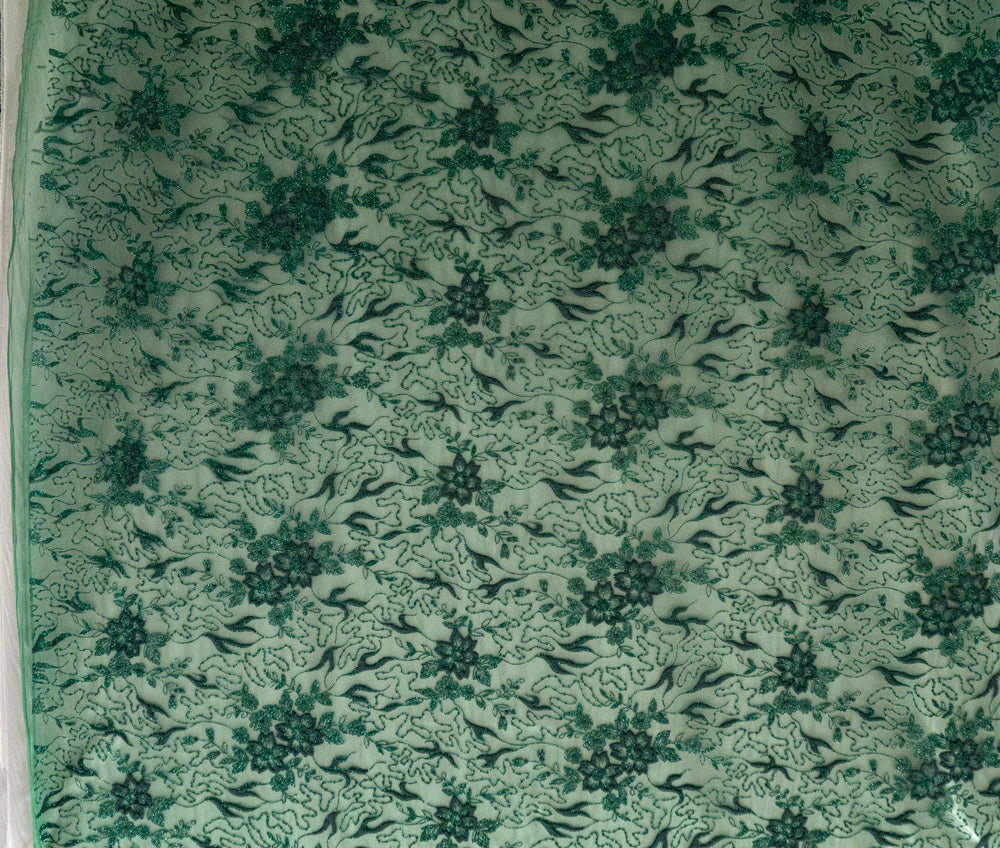 Shiny Glitter Fabric # MH356