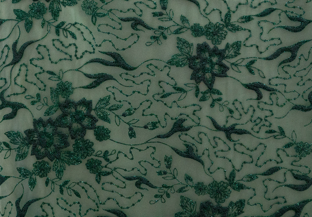 Shiny Glitter Fabric # MH356