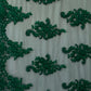9 Colors, Universe Lace  Fabric Bridal Veil Corded Flowers # KS 14619-2
