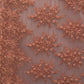 5 Colors, Coral Beaded Floral Bridal Lace Flower # UNIGR-H140