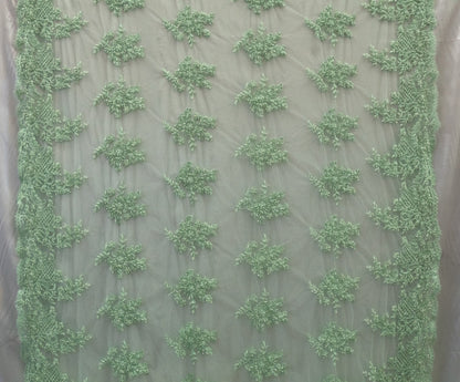 5 Colors, Embroidery Sequins With Beads  # UNI1029BE