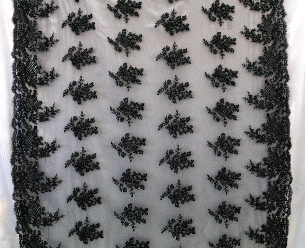 5 Colors, Embroidery Sequins With Beads  # UNI1029BE