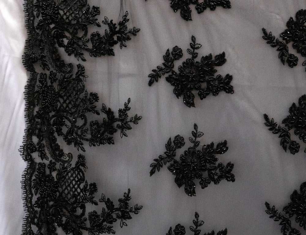 5 Colors, Embroidery Sequins With Beads  # UNI1029BE