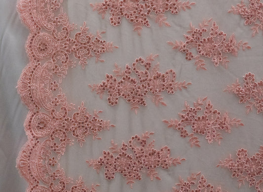 17 Colors, Embroidered Flower Lace # 92023