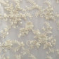 3 Colors, Universe Lace  Fabric Bridal Veil Corded Flowers # 19EMB023