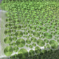 Lime Metallic Circles Lace Fabric  # ZS001