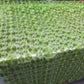 Lime Metallic Circles Lace Fabric  # ZS001