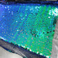 Holographic Square Sequins Mesh    # ZS0502