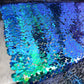 Holographic Square Sequins Mesh    # ZS0502